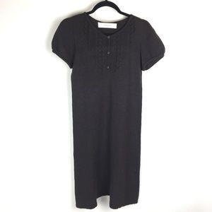 🌞FREE Zara Knit Black Dress M